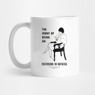 Extension to nothing Mug